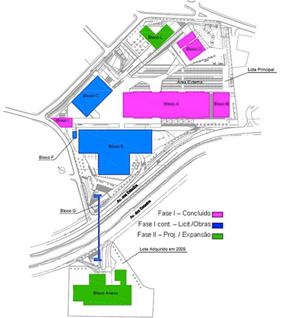 Mapa do Campus Santo André