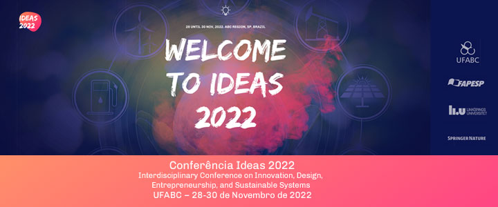 UFABC sediará a conferência internacional ‘IDEAS 2022’ em novembro
