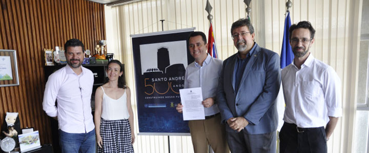 UFABC e Prefeitura de Santo André assinam parceria para monitorar a dinâmica demográfica municipal