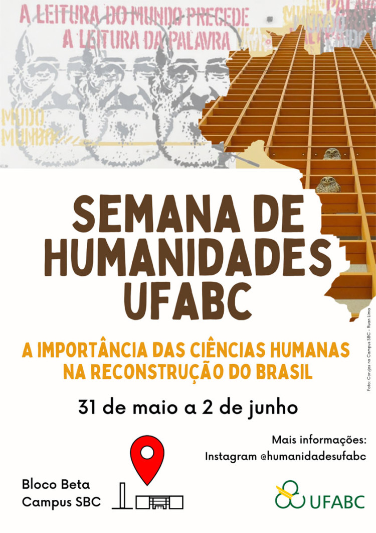 cartaz semana de humanidades ufabc 2023