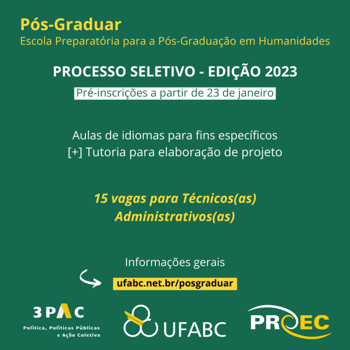 pos graduar edicao 2023