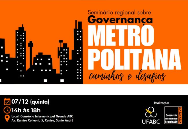 ufabc e consorcio abc promovem seminario sobre governanca metropolitana card