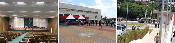 Cerimônia de inauguração do Campus São Bernardo do Campo em 2013